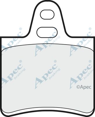 APEC BRAKING stabdžių trinkelių rinkinys, diskinis stabdys PAD276